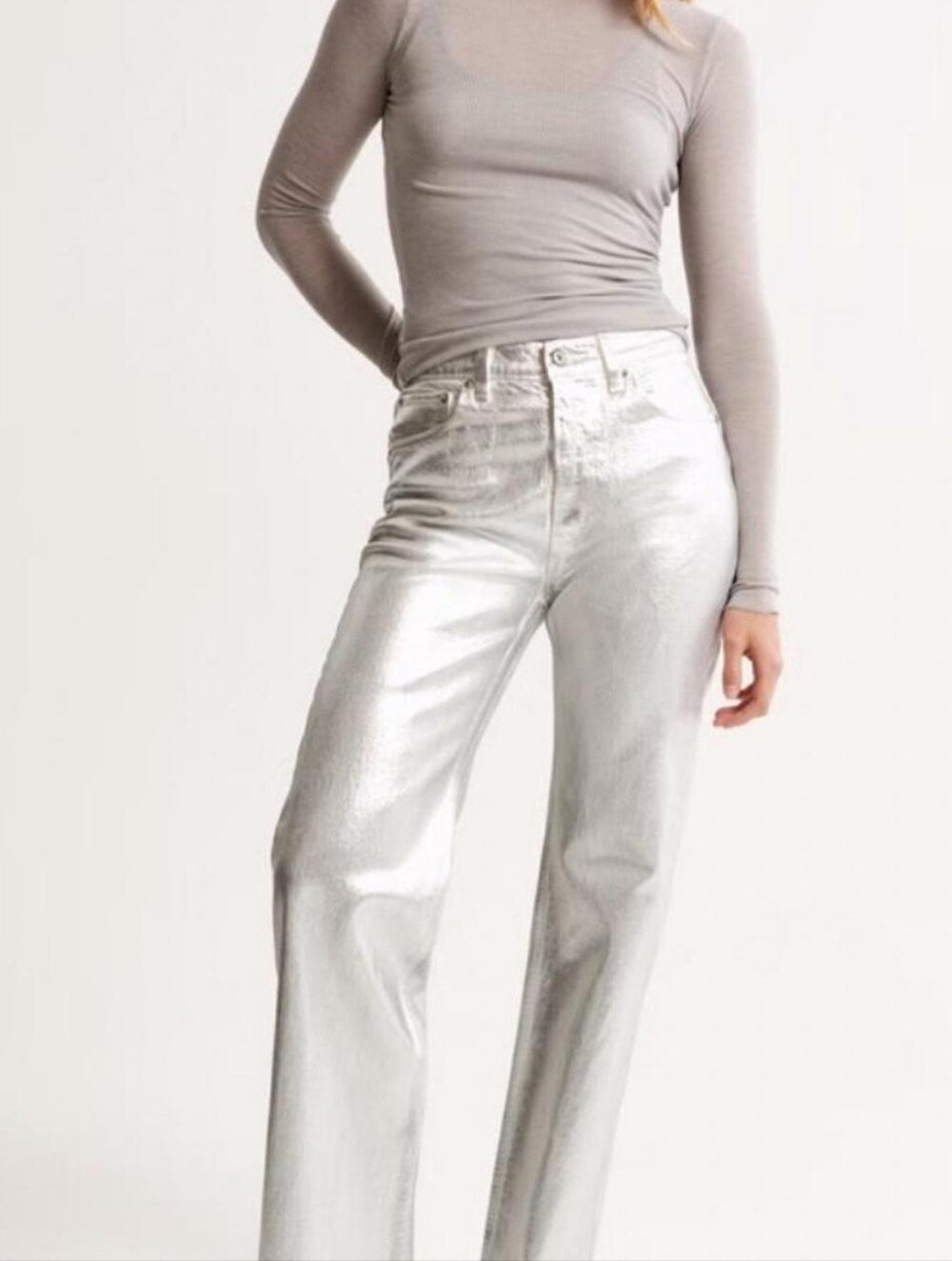 Abercrombie & Fitch The'90s Relaxed Jean High Rise Curve Love Jeans for Women 27